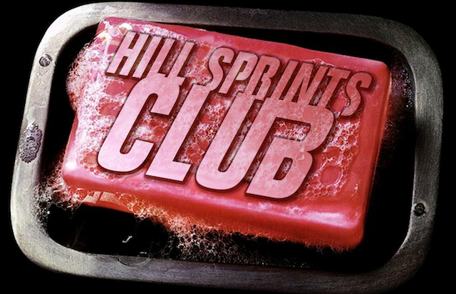 Seife mit Aufdruck Hill Sprints Club